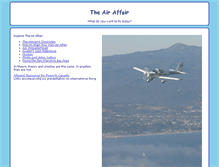 Tablet Screenshot of airaffair.com